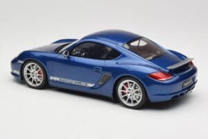 Porsche Cayman R 987.2 Aqua Blue Metallic GT Spirit 1:18 GT901 Resin - image 5 of 6