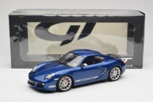 Porsche Cayman R 987.2 Aqua Blue Metallic GT Spirit 1:18 GT901 Resin - image 6 of 6