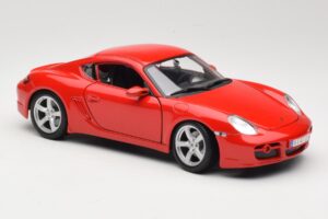 Porsche Cayman S 987.2 Red Maisto 1:18 31122 Diecast - image 6 of 8