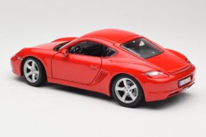 Porsche Cayman S 987.2 Red Maisto 1:18 31122 Diecast - image 7 of 8