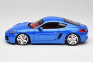 Porsche Cayman 981 S Aqua Blue Metallic Minichamps 1:18 110062221 Diecast - image 4 of 8