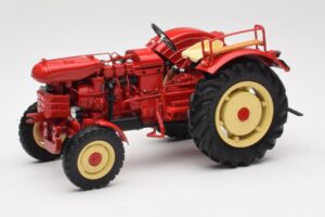 Porsche-Diesel Super Tractor Hofherr Schrantz Red Minichamps 1:18 109183071 Diecast - image 2 of 8