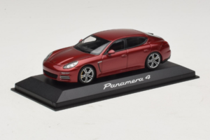 Porsche Panamera 970 4 Red Metallic Minichamps 1:43 WAP0201250E Diecast - image 2 of 5