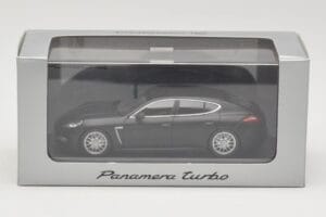 Porsche Panamera 970 Turbo Matt Black Minichamps 1:43 WAP0200270C Diecast - image 4 of 4