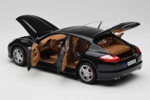 Porsche Panamera 970 Turbo Basalt Black Norev 1:18 WAP02100319 Diecast - image 5 of 8