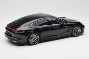 Porsche Panamera 971 Turbo S Black Metallic Minichamps 1:18 113061076 Diecast - image 3 of 8