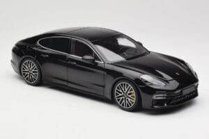Porsche Panamera 971 Turbo S Black Metallic Minichamps 1:18 113061076 Diecast - image 6 of 8