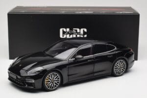 Porsche Panamera 971 Turbo S Black Metallic Minichamps 1:18 113061076 Diecast - image 8 of 8
