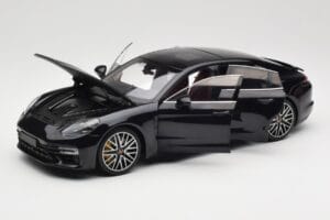 Porsche Panamera 971 Turbo S Blue Metallic Minichamps 1:18 113061075 Diecast - image 2 of 8