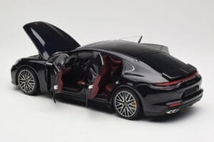 Porsche Panamera 971 Turbo S Blue Metallic Minichamps 1:18 113061075 Diecast - image 5 of 8