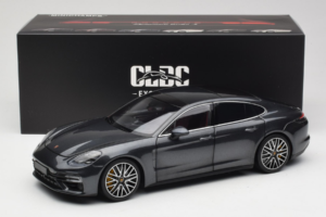 Porsche Panamera 971 Turbo S Grey Metallic Minichamps 1:18 113061073 Diecast - image 8 of 8