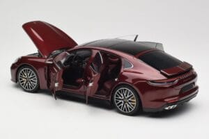Porsche Panamera 971 Turbo S Red Metallic Minichamps 1:18 113061077 Diecast - image 5 of 8