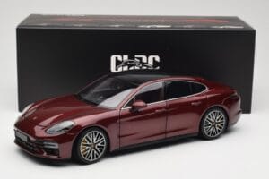 Porsche Panamera 971 Turbo S Red Metallic Minichamps 1:18 113061077 Diecast - image 8 of 8