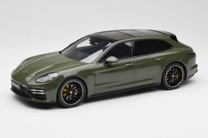 Porsche Panamera Turbo S 971 Sport Turismo Green GT Spirit 1:18 GT447 Resin