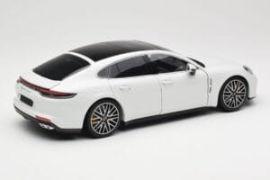 Porsche Panamera 971 Turbo S White Metallic Minichamps 1:18 113061074 Diecast - image 3 of 8