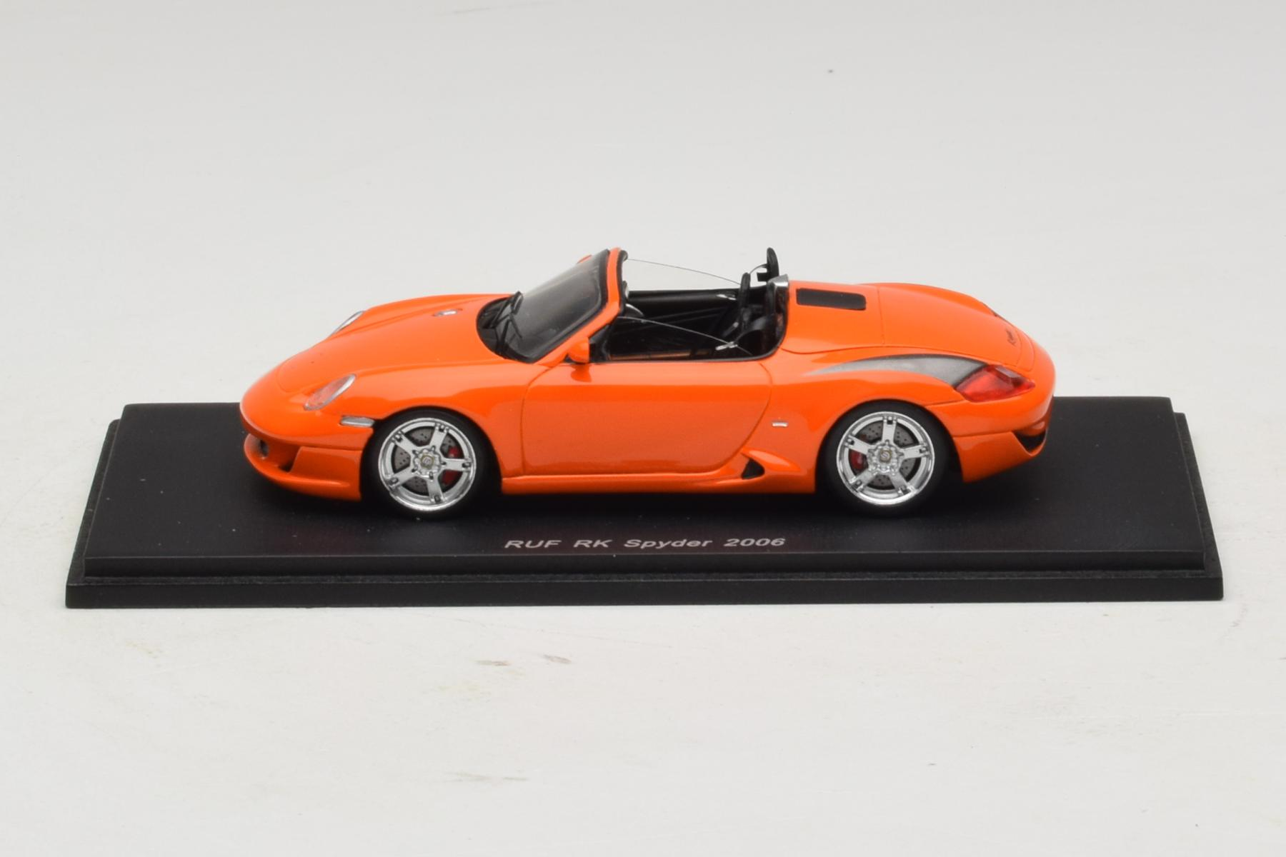 Spark Porsche RUF RK Spyder 997 1:43 Orange Resin