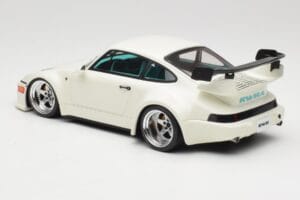 Porsche RWB 911 964 Flat Nose Grand Prix White GT Spirit 1:18 GT506 Resin - image 5 of 6