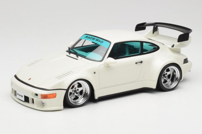 Porsche RWB 911 964 Flat Nose Grand Prix White GT Spirit 1:18 GT506 Resin