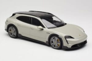 Porsche Taycan Cross Turismo Turbo S Chalk Grey Minichamps 1:18 155069302 Diecast - image 4 of 6