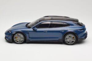 Porsche Taycan J1 Turbo S Cross Turismo Blue Minichamps 1:18 155069301 Diecast - image 3 of 6