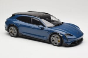 Porsche Taycan J1 Turbo S Cross Turismo Blue Minichamps 1:18 155069301 Diecast - image 4 of 6
