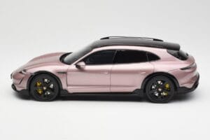 Porsche Taycan Turbo S Cross Turismo Pink Metallic GT Spirit 1:18 GT440 Resin - image 3 of 6