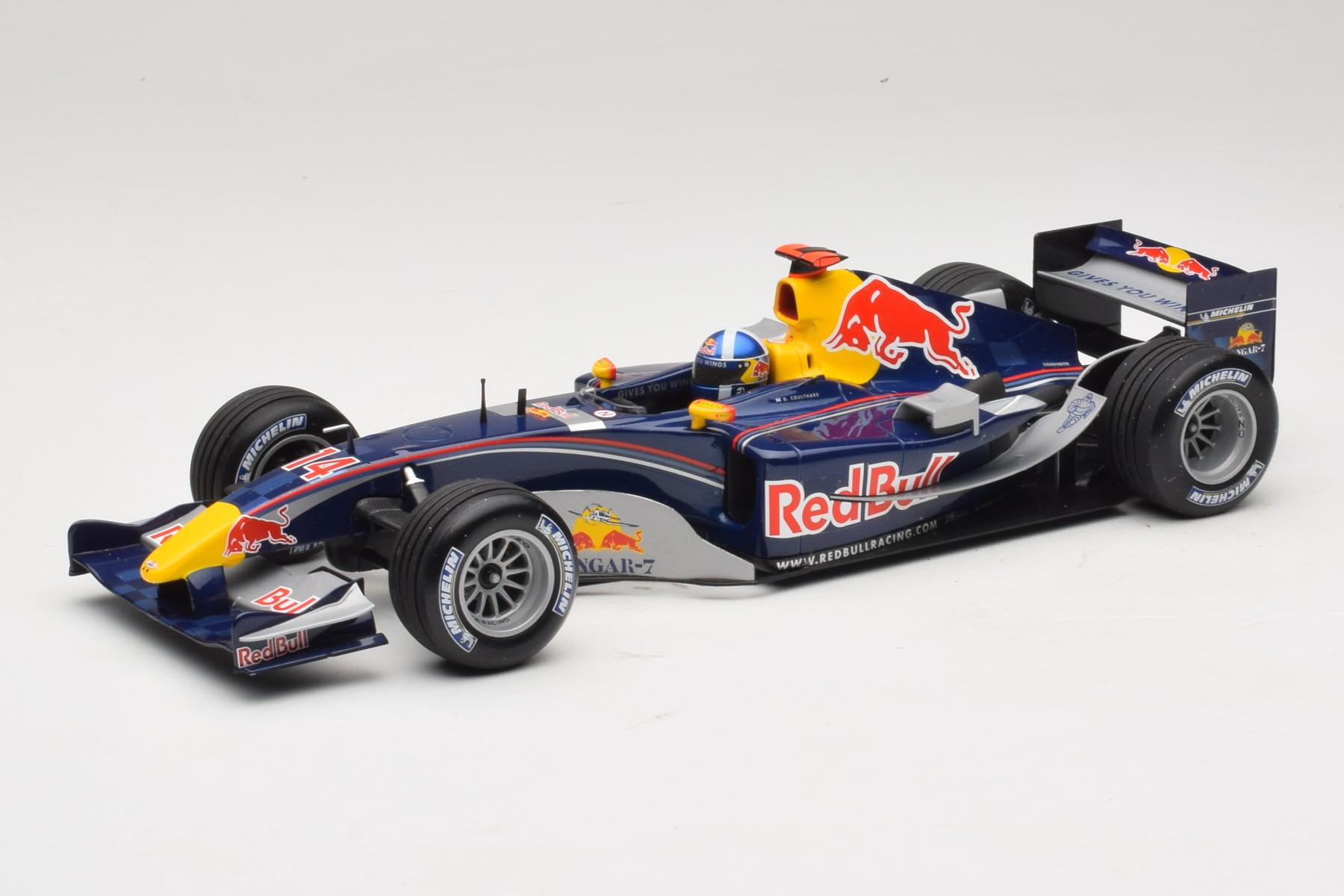 MINICHAMPS RedBull RB1 クルサード #14 Red Bull RB1 Cosworth #14 D. Coulthard Red Bull Racing Showcar