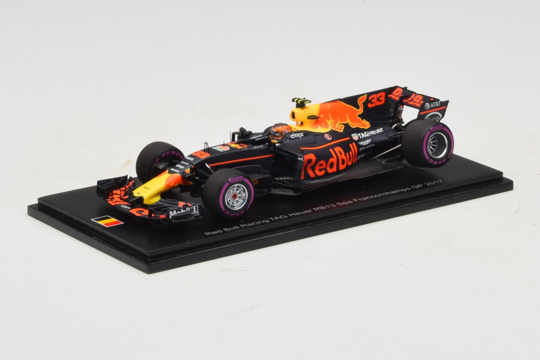 Spark Red Bull RB13 Verstappen 1:43 Belgian GP 2017