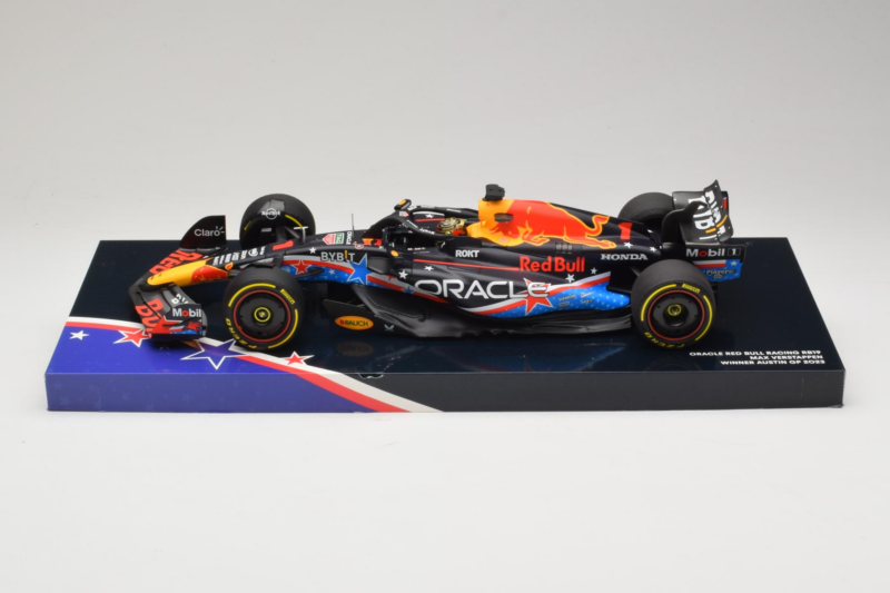 Red Bull RB19 #1 M. Verstappen Oracle Red Bull Racing United States Grand Prix Winner World Champion 2023 Minichamps 1:18 Red Bull RB19 #1 M. Verstappen Oracle Red Bull Racing United States Grand Prix Winner World Champion 2023 Minichamps 1:18 113