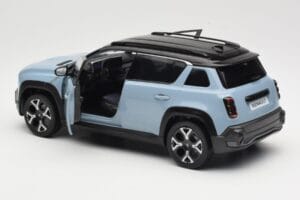 Renault 4 E-Tech Electric Cloud Blue Norev 1:18 185521 Diecast - image 5 of 8