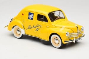 Renault 4CV Michelin Yellow Solido 1:18 82002 Diecast - image 4 of 6