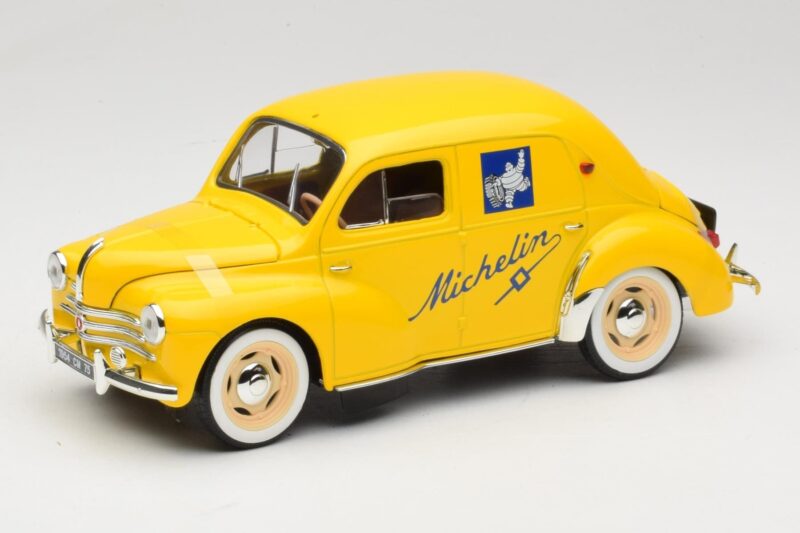Renault 4CV Michelin Yellow Solido 1:18 Renault 4CV Michelin Yellow Solido 1:18 82002 Diecast