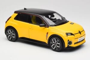 Renault 5 E-Tech Pop Yellow & Black Norev 1:18 185500 Diecast - image 2 of 8