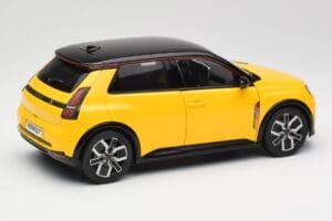 Renault 5 E-Tech Pop Yellow & Black Norev 1:18 185500 Diecast - image 4 of 8