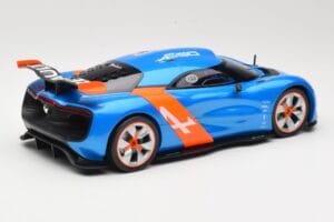 Alpine A110-50 Blue & Orange Norev 1:18 185147 Diecast - image 2 of 6