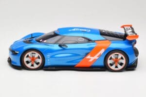 Alpine A110-50 Blue & Orange Norev 1:18 185147 Diecast - image 3 of 6