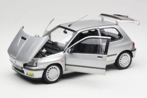 Renault Clio 16S Mk1 Iceberg Grey Norev 1:18 185256 Diecast - image 2 of 8