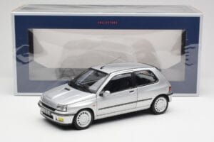 Renault Clio 16S Mk1 Iceberg Grey Norev 1:18 185256 Diecast - image 8 of 8
