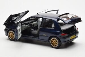 Renault Clio Williams Mk1 Blue Norev 1:18 185230 Diecast - image 5 of 8