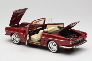 Renault Floride Cabriolet Red Norev 1:18 185175 Diecast - image 5 of 8
