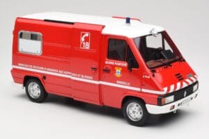 Renault Master T30 VSAB Fire Brigade Red Otto 1:18 OT1107 Resin - image 4 of 6