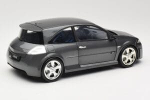 Renault Megane Mk2 RS Vampire Grey Norev 1:18 185101 Diecast - image 3 of 8
