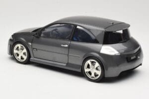 Renault Megane Mk2 RS Vampire Grey Norev 1:18 185101 Diecast - image 7 of 8