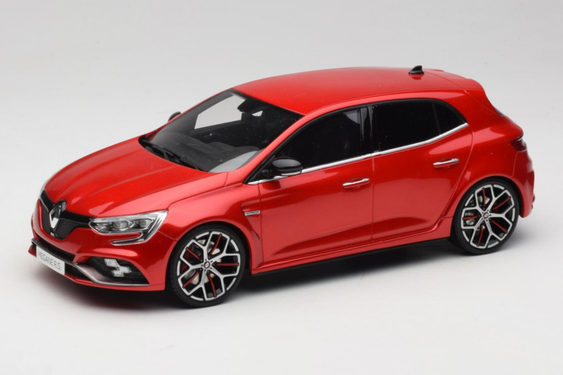 Renault Megane R.S. Mk4 Trophy Red Otto 1:18 OT751 Resin