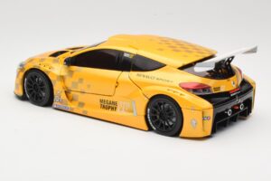 Renault Megane Trophy Showcar Yellow Eurocup Megane Trophy 2011 Norev 1:18 185109 Diecast - image 6 of 8