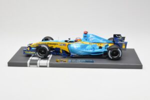 Renault R25 #5 F. Alonso 2nd Place British GP 2005 Minichamps 1:18 117051105 Diecast