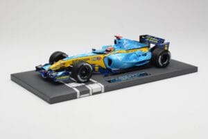 Renault R25 #5 F. Alonso 2nd Place British GP 2005 Minichamps 1:18 117051105 Diecast - image 5 of 6