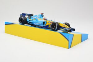Renault R25 #5 F. Alonso 2nd Place British GP 2005 Minichamps 1:18 147051105 Diecast - image 4 of 6