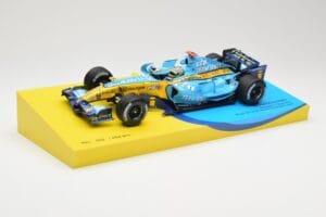 Renault R26 #1 F. Alonso F1 World Champion Brazilian GP 2006 Minichamps 1:18 147061801 Diecast - image 2 of 6