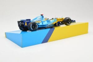 Renault R26 #1 F. Alonso F1 World Champion Brazilian GP 2006 Minichamps 1:18 147061801 Diecast - image 3 of 6